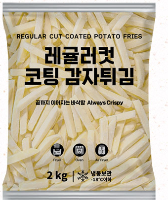 [한우물] 울트라 레귤러컷 감자튀김